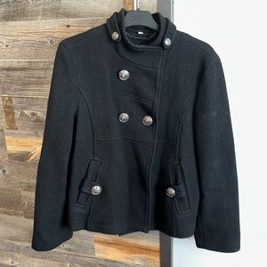 🎊BLACK FRIDAY DEAL🎊 Pre- loved Steve Madden women’s large black coat